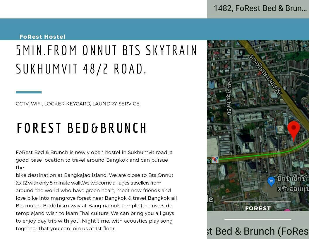 Forest Bed&Brunch Bangkok Dış mekan fotoğraf